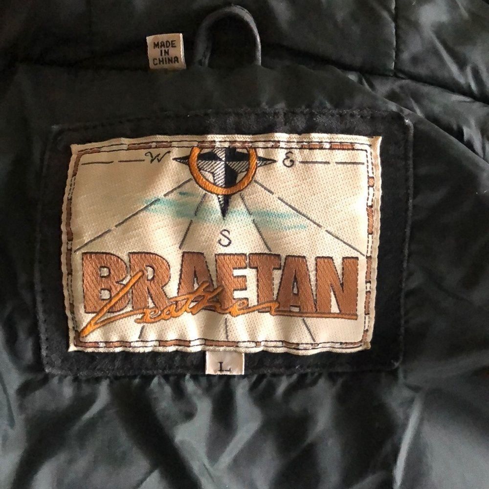 Braetan Leather Coat   - Picture 7 of 7